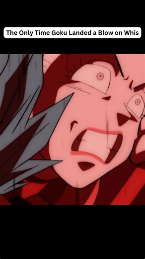The Only Time Goku Landed A Shot On Whis