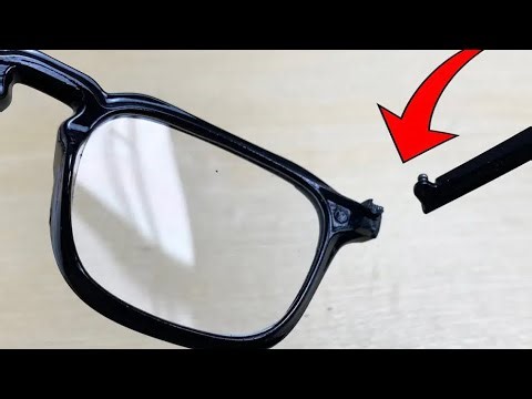 Eye Glasses Broken? Try This Simple Clever Trick!