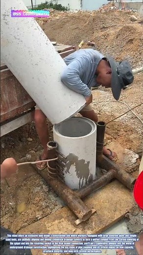 Pipe to Pipe: How Concrete Drainage Culverts Are Joined Using Socket-and-Spigot Connection