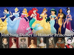 Disney princesses and their real-life royal counterparts