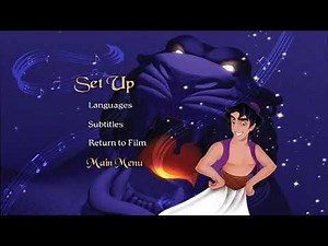 Aladdin DVD MAIN MENU WALKTHROGH