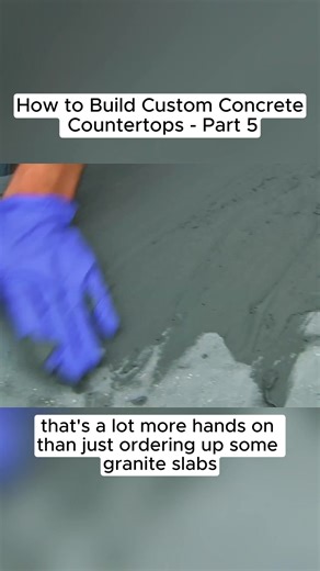 How to Build Custom Concrete Countertops #custom #concrete #countertops #usa #fyp