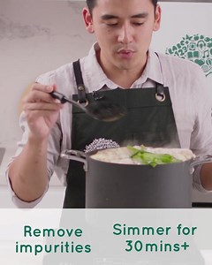 MasterChef Tommy Pham makes a wholesome chicken noodle soup brimming with flavours of slow-simmered chicken, fragrant herbs and noodles. A satisfying & nutritious family meal that will be loved by all! | Only About Children Early Learning