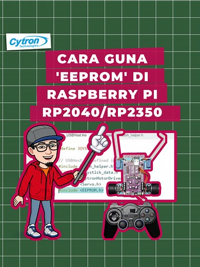 Cara menggunakan EEPROM di Raspberry Pi RP2040