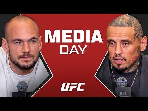 "I Need To Handle Business!" | UFC Belgrade Media Day