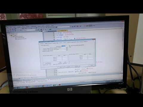speed control of DC motor using 8051 microcontroller