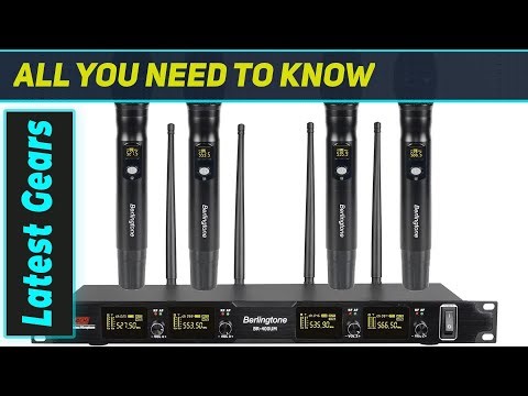 Berlingtone BR-400UM: The Ultimate 4-Channel Wireless Mic System!