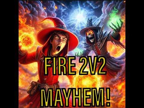 Wizard101 Fire 2v2 PvP Mayhem: Insane Gameplay