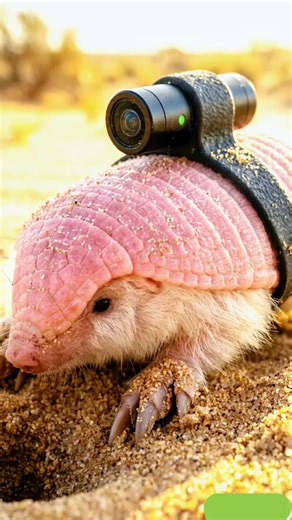 This Tiny Pink Dinosaur Swims Through Sand Like a Fish! 😱