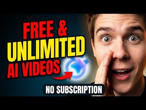 I Found a FREE & UNLIMITED AI Video Tool (No Limits)