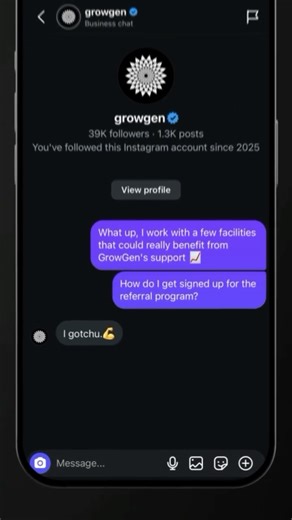 GrowGeneration | At GrowGeneration, we know that success in cultivation comes from strong partnerships. That’s why we built our Commercial Referral Program,... | Instagram