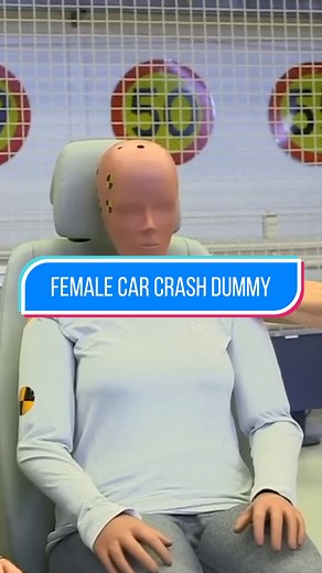 127K views · 3.7K reactions | The world’s first female car crash dummy. #Science #Research #Technology #Cars | Hashem Al-Ghaili | Facebook