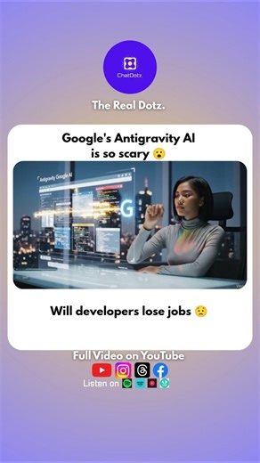 Will developers really lose their jobs because of AI? 😟 #googleantigravity #shorts