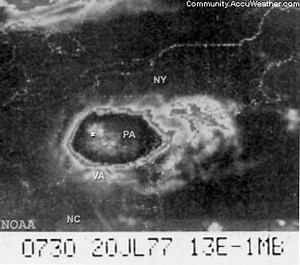 Will the famous July Pennsylvania floods repeat this week?