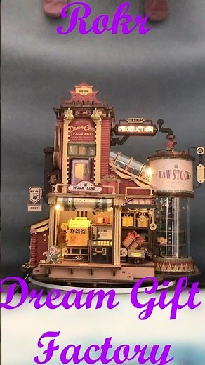 🎄🎁Rokr Dream Gift Factory Magical Christmas Model 🎁🎄