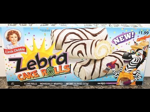 Little Debbie: Zebra Cake Rolls Review