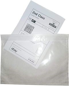 Custom Packing List Envelope with Self-Adhesive for Attaching Packing Slips Invoices and Important Papers