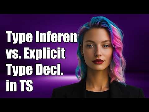 Type inference vs. explicit type declaration in Typescript