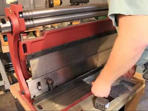 3 in 1 sheet metal brake roller shear