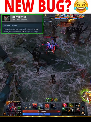 Is this a bug or a legit interaction? 😂 #dota2