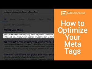 How to Optimize Your Meta Tags