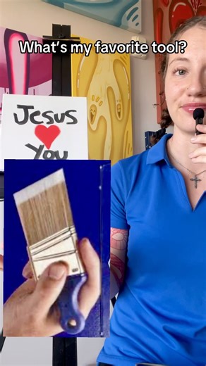 Day 19: My favorite mural tool right now 🎨💫 #BethBru #memphisdesign #305 #christianartist