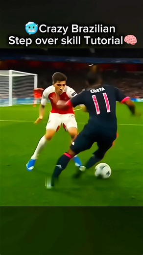 🫢🥵Amazing Step over skill How to do How to do Step over Tutorial#football#skills