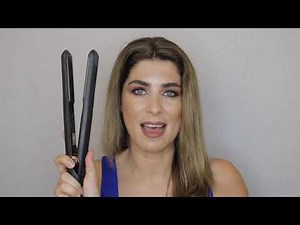 How I curl my hair using Hair Straighteners| Cloud 9 Straightner |Paula G.
