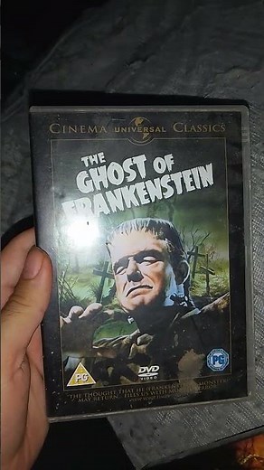 just finished watching the fallen and the ghost of Frankenstein on dvd