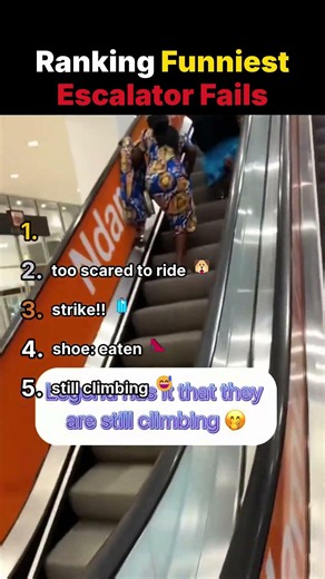 Ranking the FUNNIEST Escalator Fails! 🧳😂