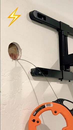 ⚡️How To Fish Wires Through Walls | Move Electrical Outlets 🇺🇸 #electricaloutlet #diy #electrical