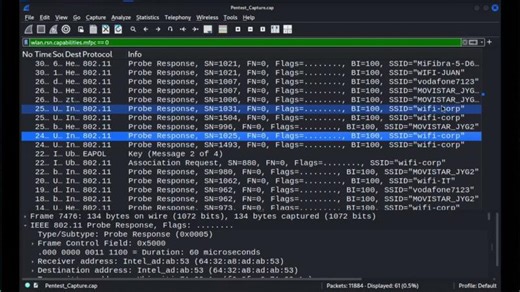 Wireless Penetration Testing - Detailed Packet Analysis with Wireshark to formulate better attacks | CC Labs