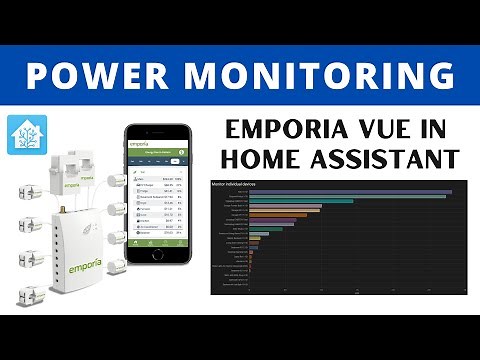 Home Power Monitoring with the Emporia VUE and Home Assistant.