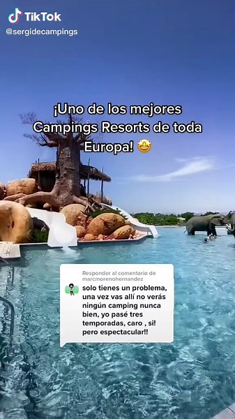 Responder a @marcmorenohernandez Hay muchos tipos de Campings y este es un gran Resort 5 ⭐️ #vamosdecamping #campingsespaña #sangulisalou