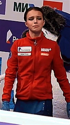 The Time Anna Shcherbakova Competed with Pneumonia💔 #figureskating #iceskating #annascherbakova