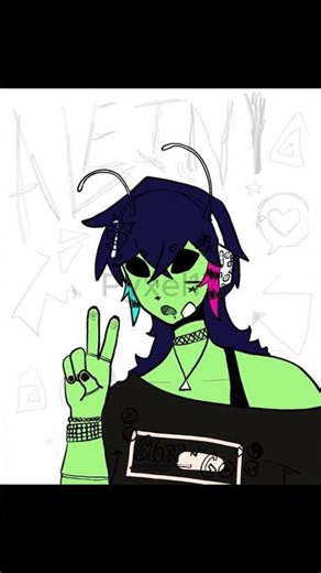 Alien | #speedpaint #scene #scenecore #art #alien