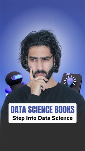 Aasif Manzoor | Data Science, AI & Career Growth on Instagram: "Top 3 Must-Read Books for Aspiring Data Scientists 👨‍💻📚 1️⃣ Practical Statistics for Data Scientists Perfect for beginners! Get a solid overview of all the essential concepts you need to master data science. 2️⃣ Data Science Handbook Covers everything from NumPy for numerical computations, pandas for data manipulation, matplotlib for visualization, and even basic machine learning algorithms. 3️⃣ Hands-On Machine Learning with Sci