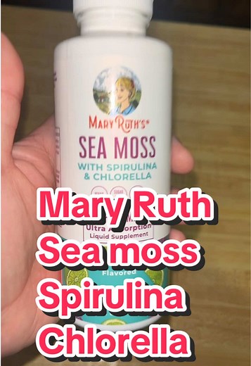 Mary Ruth's Sea Moss, Spirulina, and Chlorella Benefits