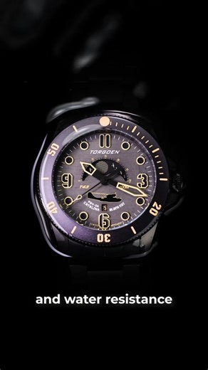 The T43 PBY Catalina "Black Cat" watch features a dial crafted from reclaimed material sourced from the engine cowling of a PBY Catalina aircraft. Making each watch truly one-of-a-kind. Wear a unique piece of aviation history on your wrist. | TORGOEN