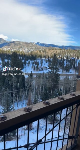 Never a bad view in durango #colorado #purgatory #fyp #snow