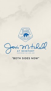 Experience the magic of Joni’s live performance of “Both Sides Now” from the 2022 Newport Folk Festival. Tap into the moment on @applemusic and listen at the link in bio. | Joni Mitchell