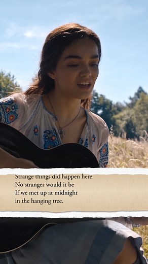 63K views · 427 reactions | In this scene, Coryo hears The Hanging Tree for the first time, but will it be his last? Rachel Zegler’s haunting rendition of this iconic song from The Ballad of Songbirds and Snakes by Suzanne Collins exemplifies the mystery of Lucy Gray Baird. #ReadHungerGames The Hunger Games Lionsgate Panem Propaganda Into the Arena - a Hunger Games Podcast Down With The Capitol Scholastic Scholastic Canada Scholastic Australia | Hunger Games Page | Facebook