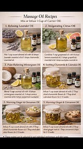 Massage Oil Recipes 👌 #diy #DIYBeauty #viral #massageoil | Emmanuel Ekaette Jeremiah