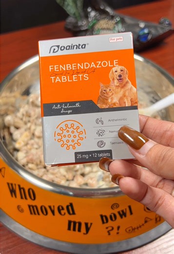 Effective Fenbendazole Dewormer Tablets for Dogs