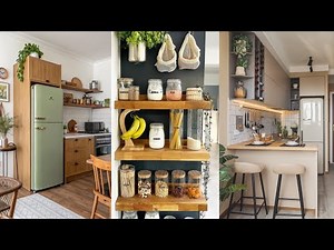 SMALL Kitchen, Big Style: Minimalist Kitchen Organization for Small Spaces| SMALL KITCHEN DESIGN