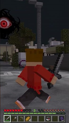 Can You Survive the Watcher? #minecraft #addon #bedrock #scary