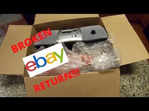Ebay buyer returned broken item and expects full refund! Who will ebay side with?