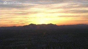 󾀊 MORNING SUNRISE 󾀊 Sky 12 captured an amazing sunrise over the Valley Monday morning. | 12News