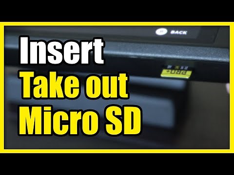 How to Insert or Take out Micro SD Card on your Steam Deck (Fast Tutorial)