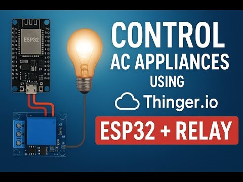 IoT Home Automation Using ESP32 | Control Lights, Fan & More